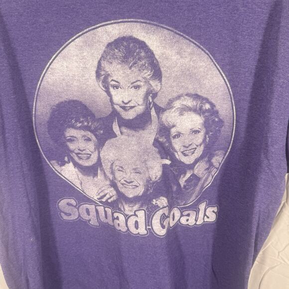 Golden Girls Squad Goals tshirt retro tv show graphic tee funny VTG pop culture‎ - Picture 2 of 4